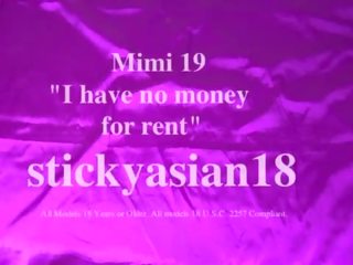 Stickyasian18 ผอม mimi 19 pays the ให้เช่า