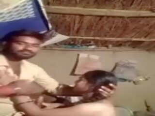 Dehati Bihari adolescent & Boyfriend, xxx clip 79